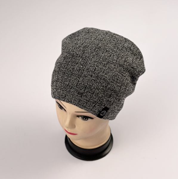 Шапка ГТМ Двойная Палермо (серый.меланж)